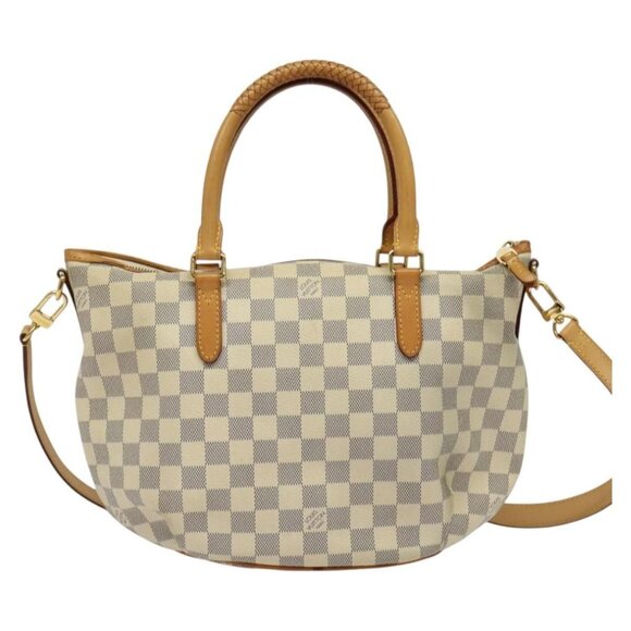 LOUIS VUITTON Damier Azur Riviera PM Tote Bag 2way N48250 LV Auth 134074 - Picture 2 of 16